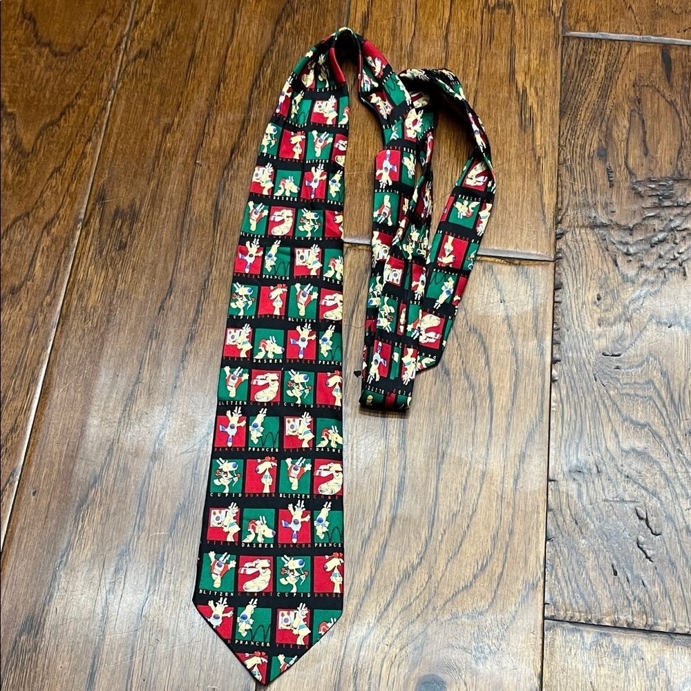 Kersten brothers jolly ol’ nickties MENS silk Christmas tie